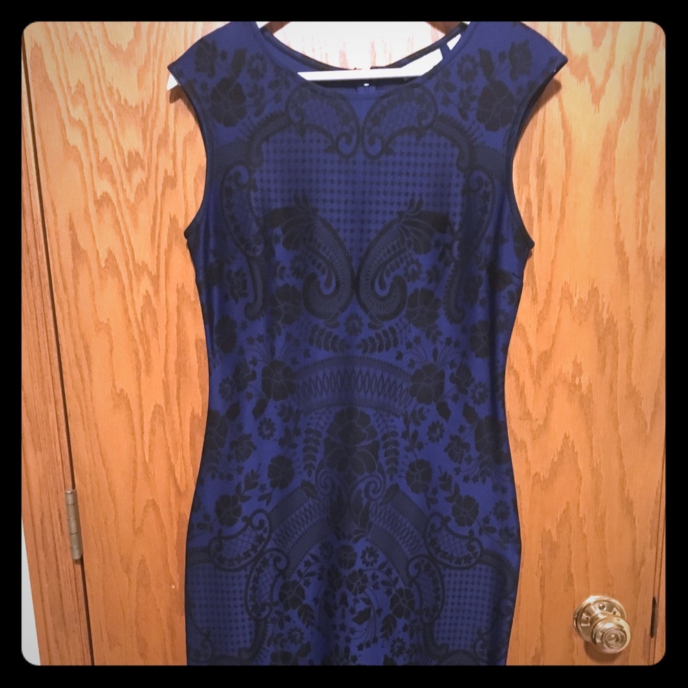 New York & Company Royal Blue Dress